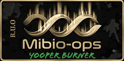 Mibio-ops YOOPER BURNER label graphic