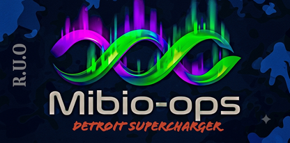 Mibio-ops DETROIT SUPERCHARGER label graphic